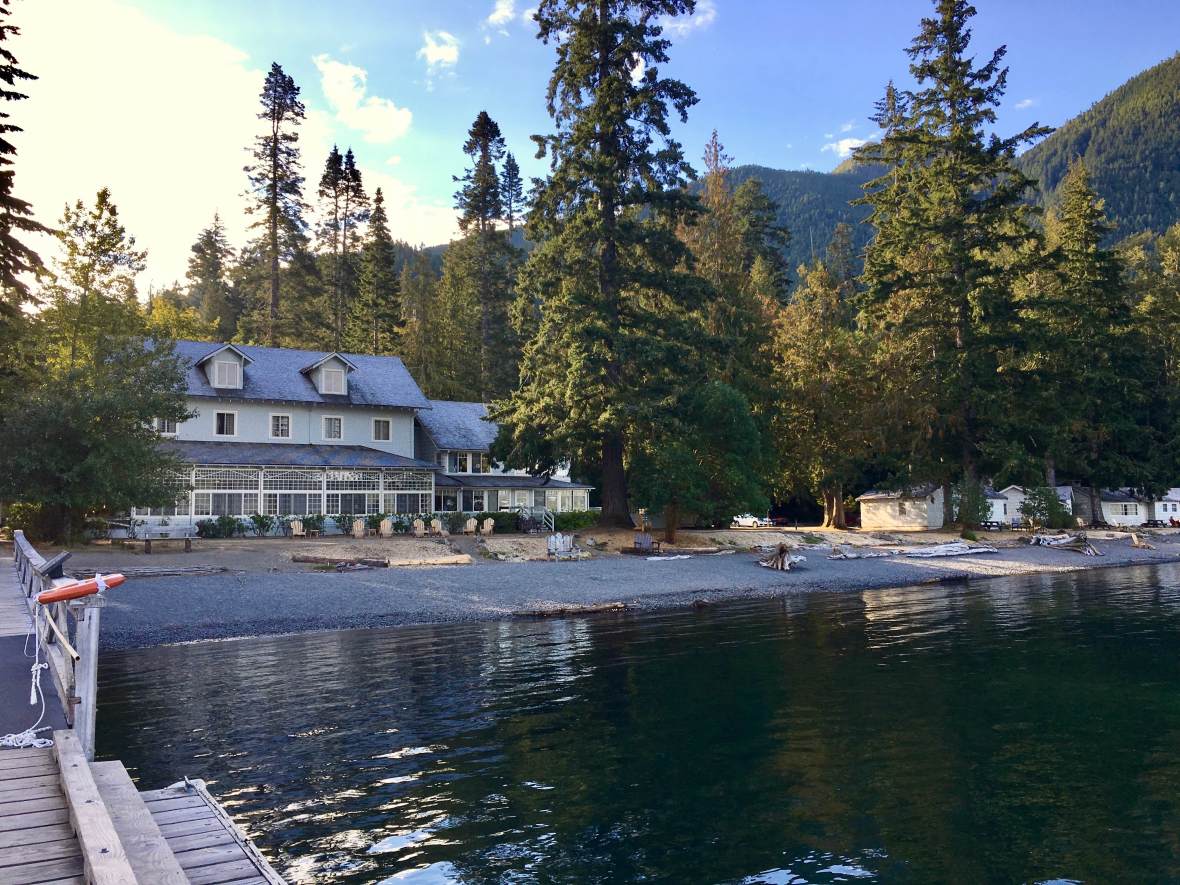 Historic Lake Crescent Lodge at Olympic National Park