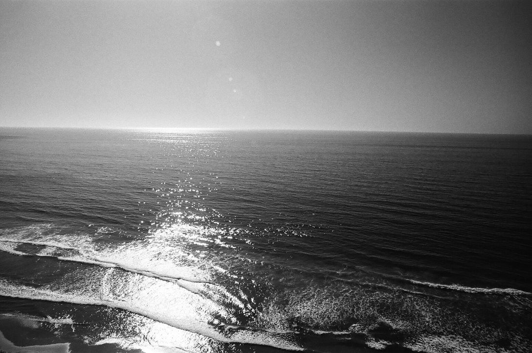 35mm film photography Kodak Tri-X 400 Pacific Ocean San Diego Nikon F2