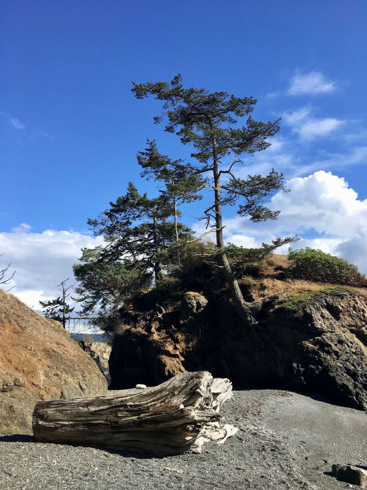 Steller views from atop this rock in Deception Pass State Park