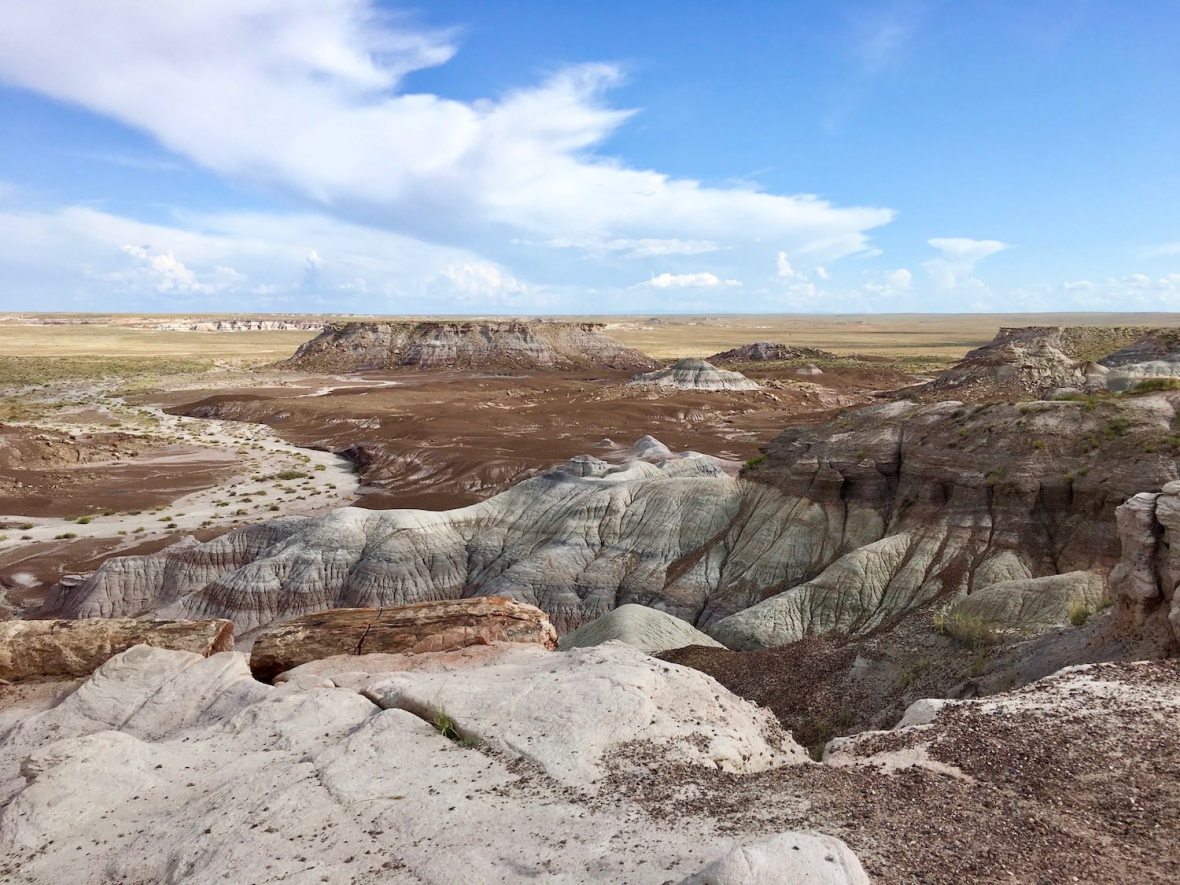 Blue Mesa in Petrified Forest National Park